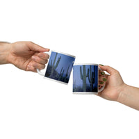 tsgabrielle® • Arizona 🌵 - À Noite • Caneca Brilhante • Cerâmica • 325 ml