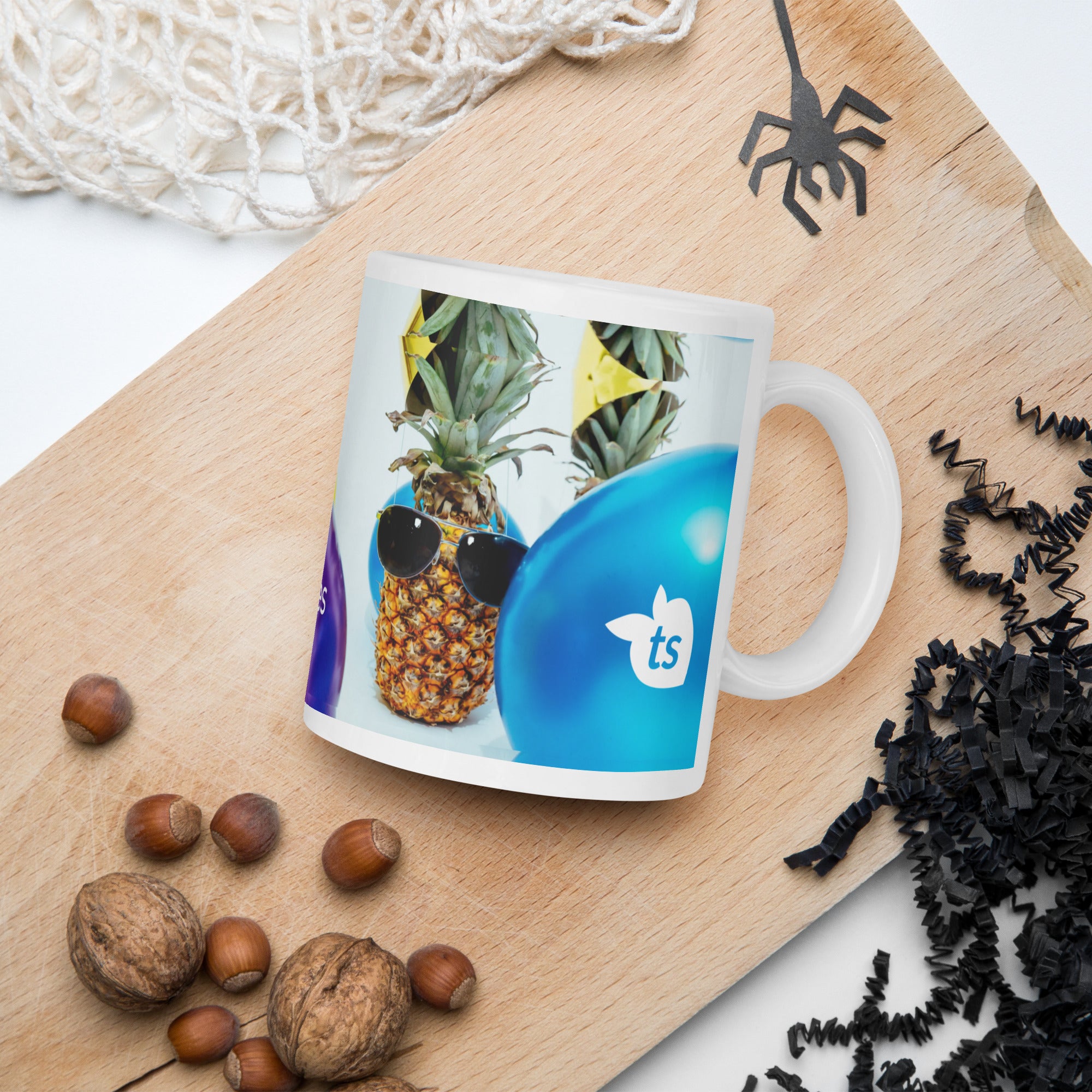 371 - tsgabrielle® • Good Vibes Only • Caneca Brilhante • Preta • Cerâmica • 3 Tamanhos