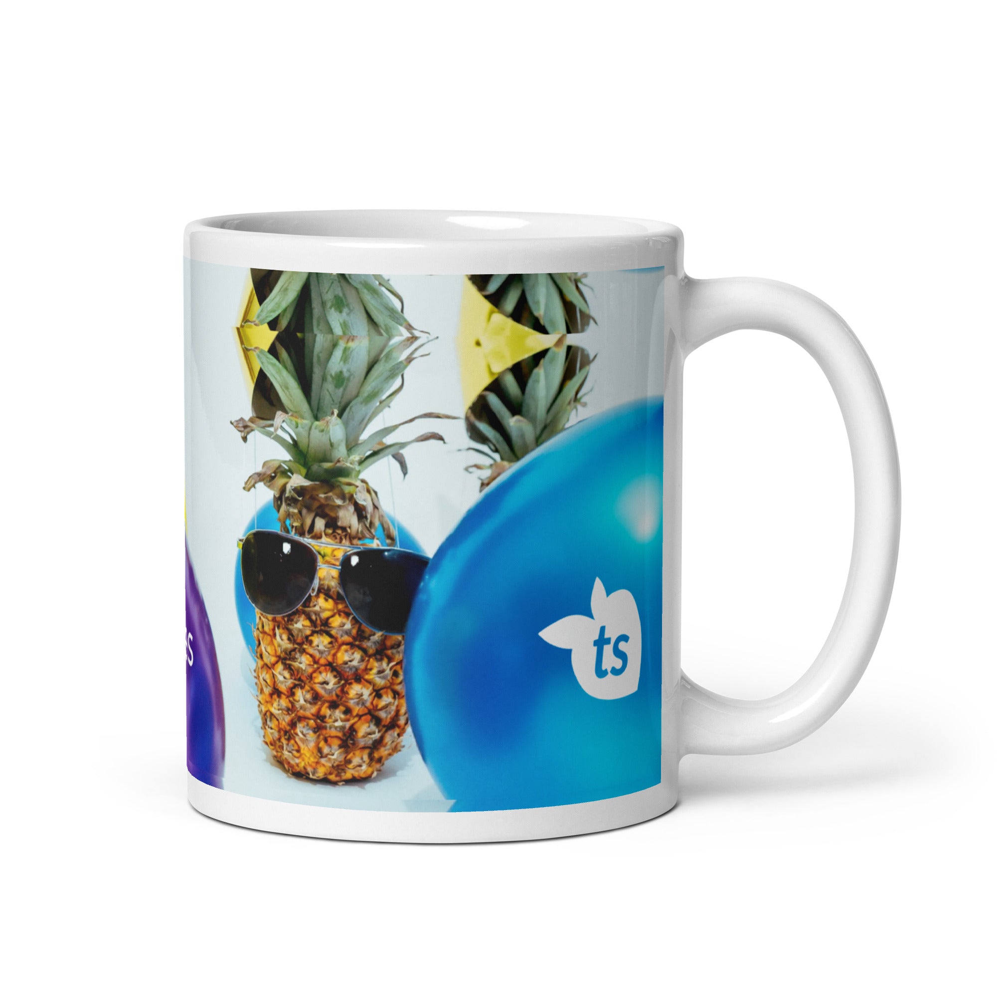 371 - tsgabrielle® • Good Vibes Only • Caneca Brilhante • Preta • Cerâmica • 3 Tamanhos