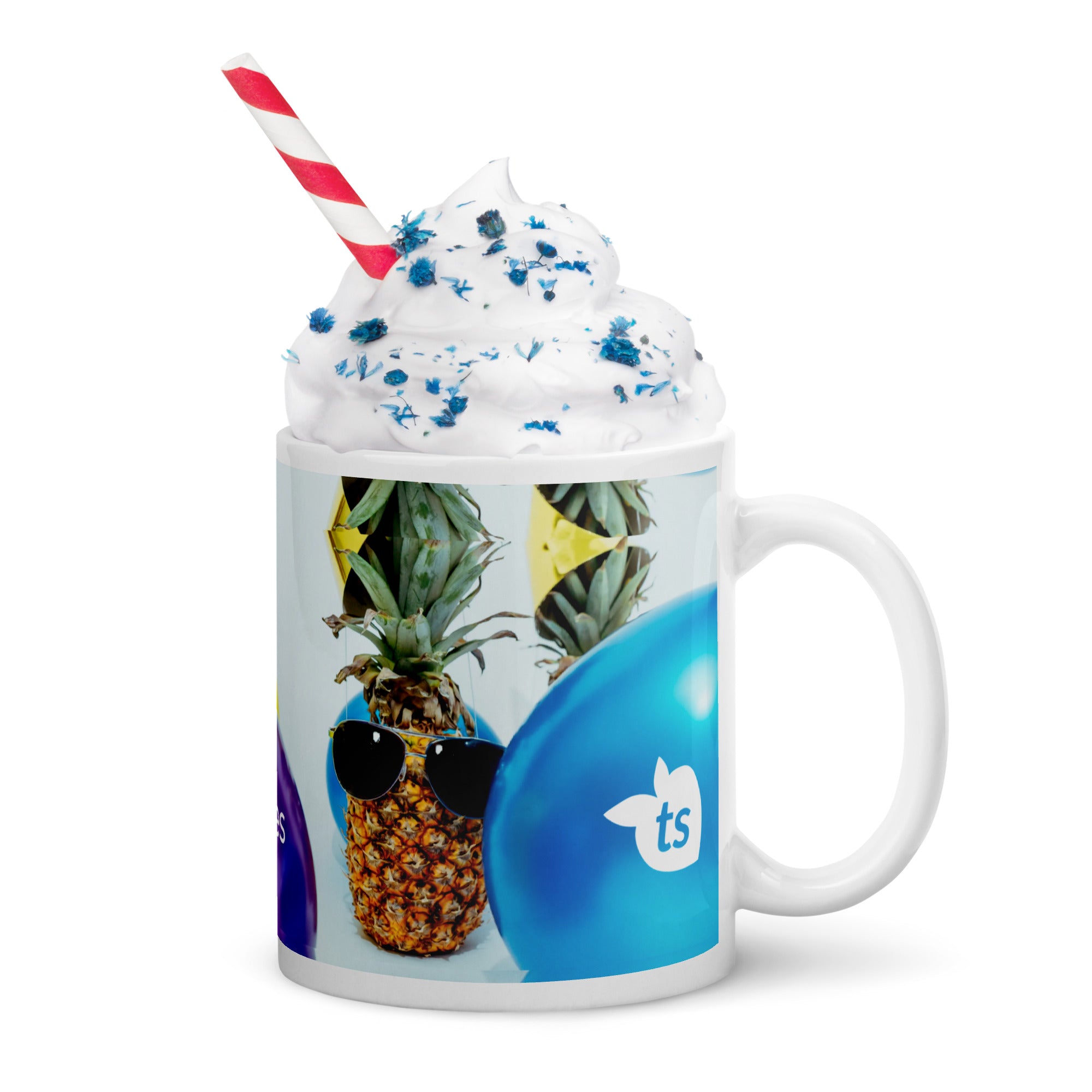 371 - tsgabrielle® • Good Vibes Only • Caneca Brilhante • Preta • Cerâmica • 3 Tamanhos