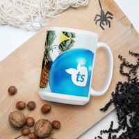 tsgabrielle® • Good Vibes Only • Caneca Brilhante • Preta • Cerâmica • 3 Tamanhos