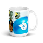 371 - tsgabrielle® • Good Vibes Only • Caneca Brilhante • Preta • Cerâmica • 3 Tamanhos