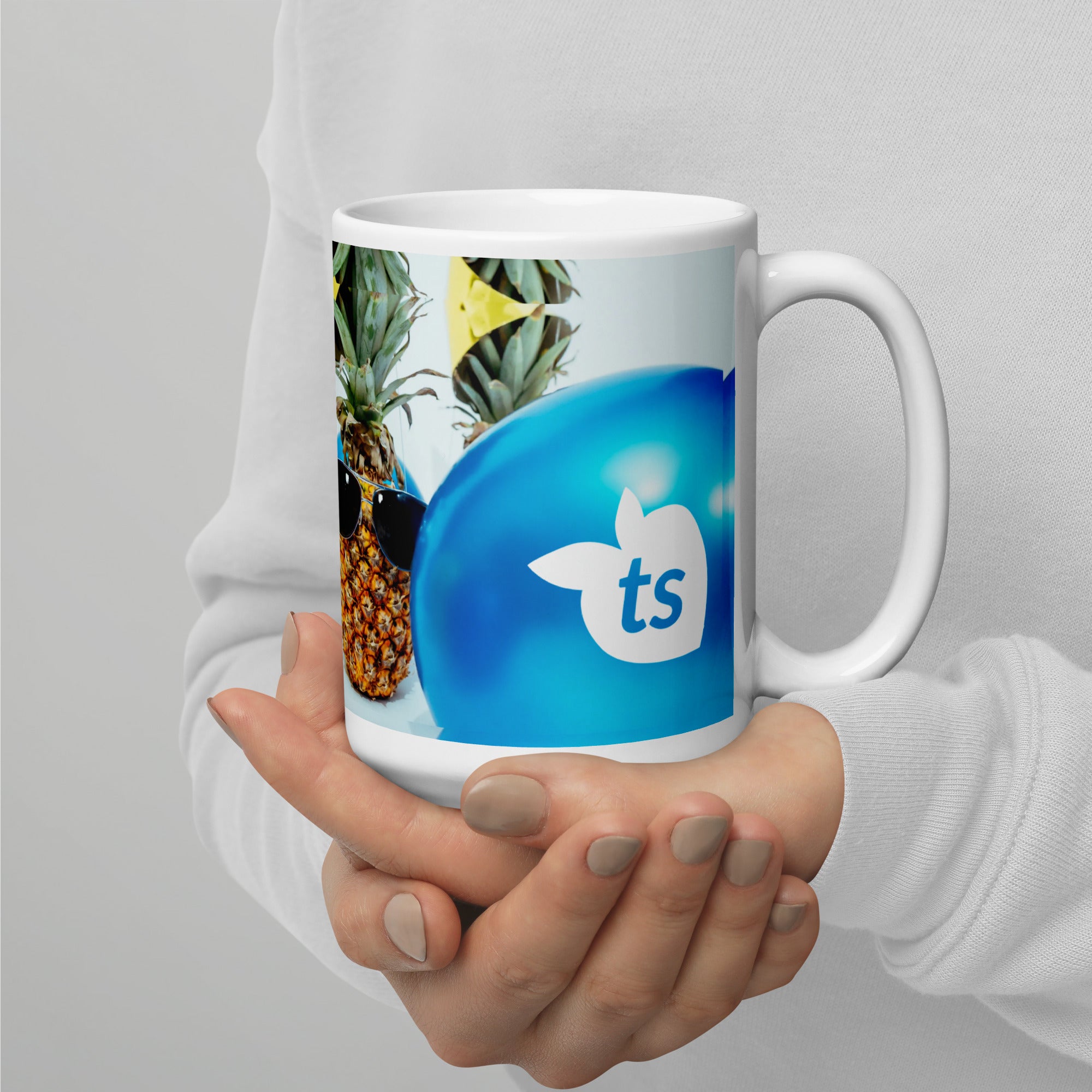 371 - tsgabrielle® • Good Vibes Only • Caneca Brilhante • Preta • Cerâmica • 3 Tamanhos