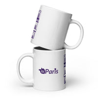 tsgabrielle® • Paris - Catedral de Notre-Dame • Caneca Brilhante • Branca • Cerâmica • 3 Tamanhos
