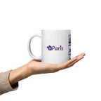 tsgabrielle® • Paris - Catedral de Notre-Dame • Caneca Brilhante • Branca • Cerâmica • 3 Tamanhos