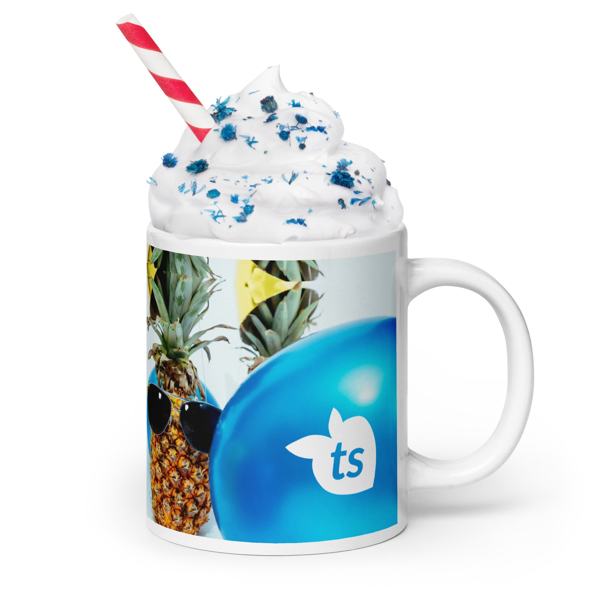 371 - tsgabrielle® • Good Vibes Only • Caneca Brilhante • Preta • Cerâmica • 3 Tamanhos