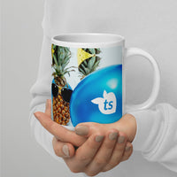 tsgabrielle® • Good Vibes Only • Caneca Brilhante • Preta • Cerâmica • 3 Tamanhos